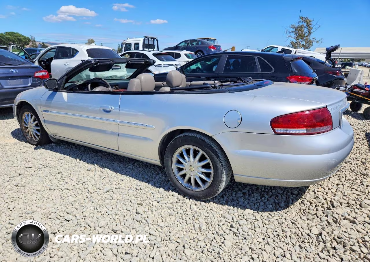 2003 Chrysler Sebring Lxi VIN:1C3EL55T53N539383 - 2