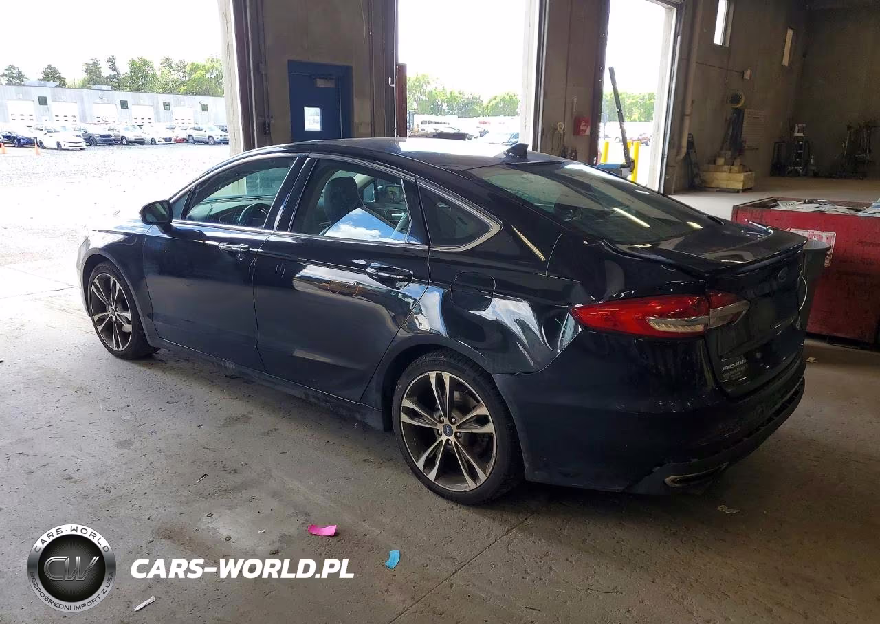 2019 Ford Fusion Titanium VIN:3FA6P0D90KR221525 - 2