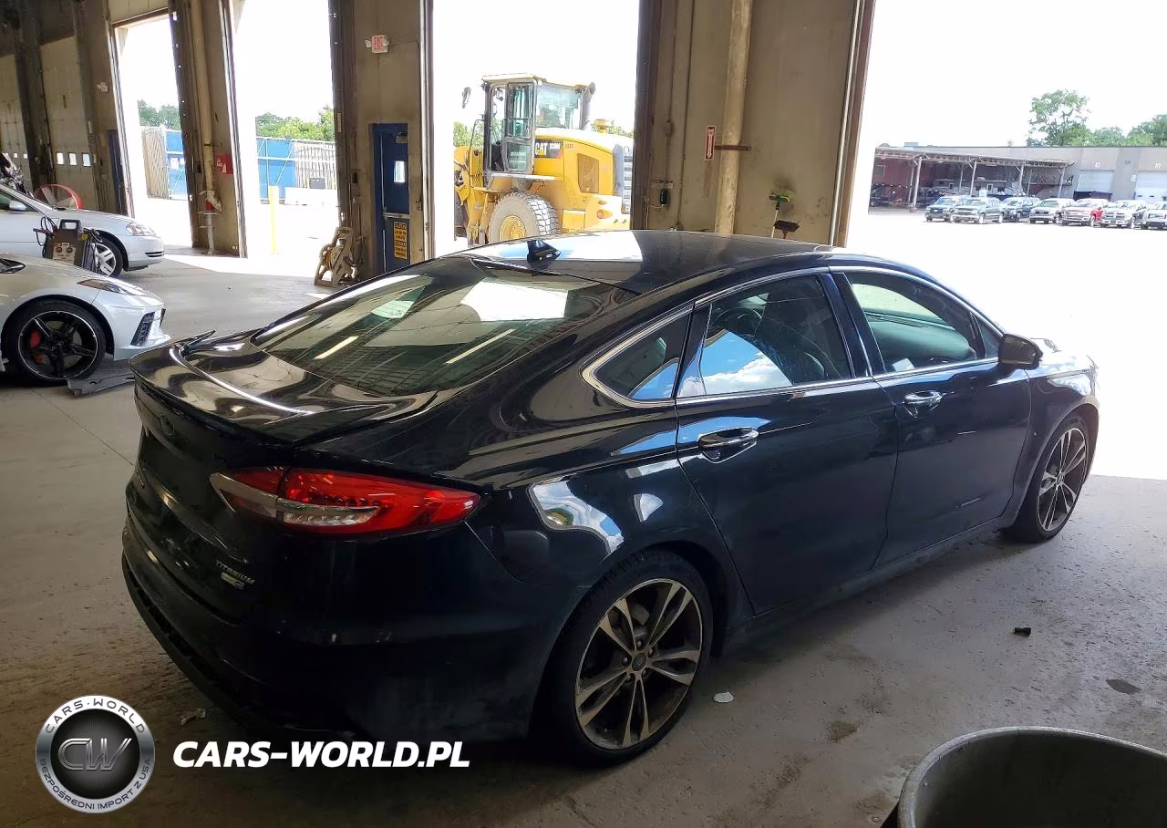 2019 Ford Fusion Titanium VIN:3FA6P0D90KR221525 - 3
