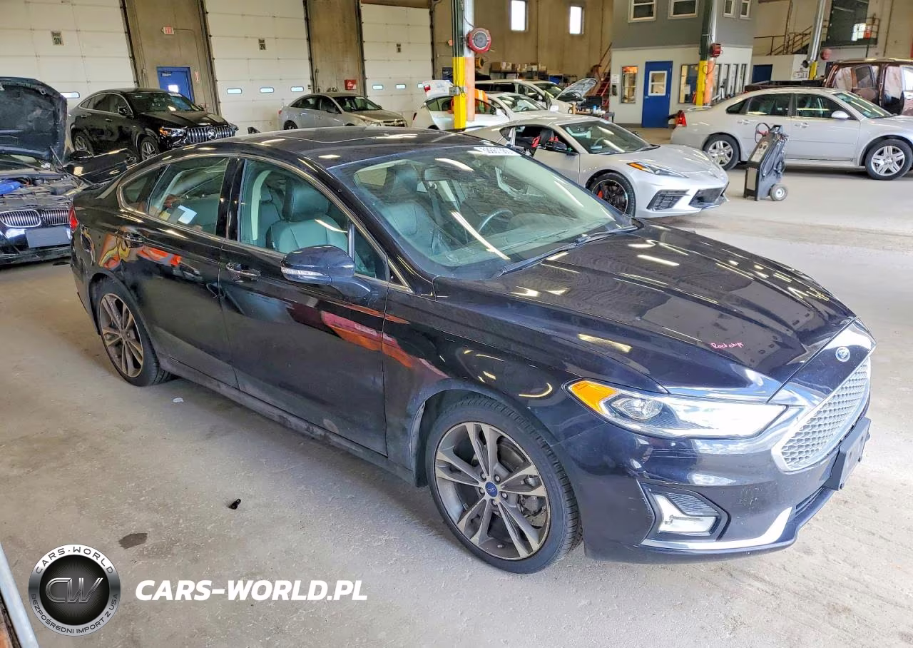 2019 Ford Fusion Titanium VIN:3FA6P0D90KR221525 - 4