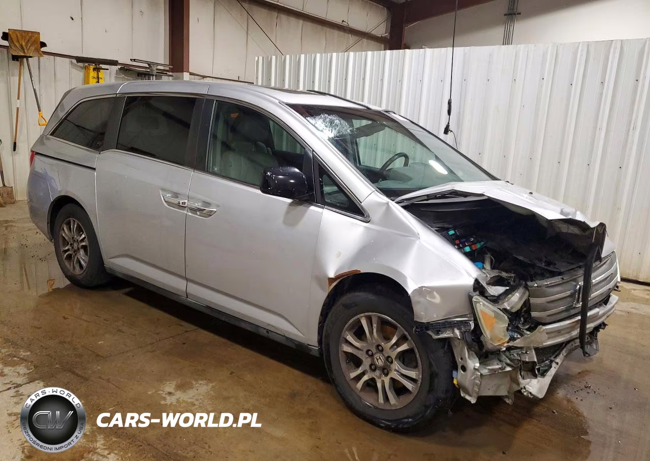 2011 Honda Odyssey Exl VIN:5FNRL5H62BB042386 - 4