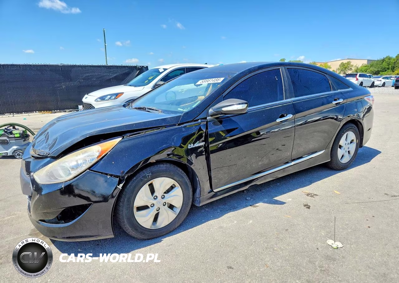 2012 Hyundai Sonata Hybrid VIN:KMHEC4A41CA032147 - 1