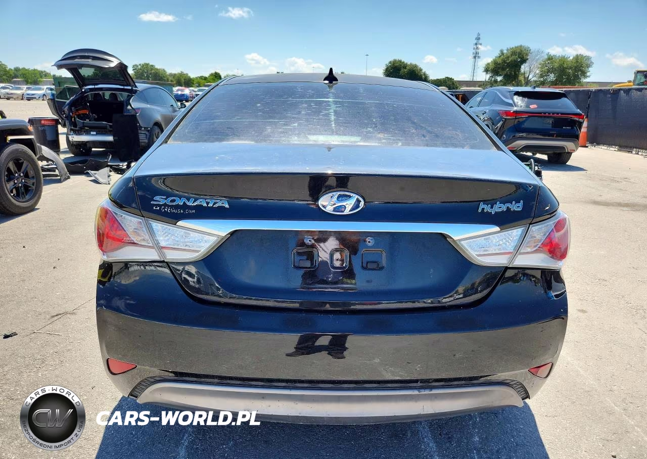 2012 Hyundai Sonata Hybrid VIN:KMHEC4A41CA032147 - 6
