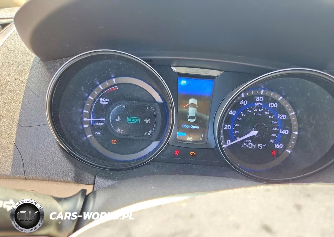 2012 Hyundai Sonata Hybrid VIN:KMHEC4A41CA032147 - 9
