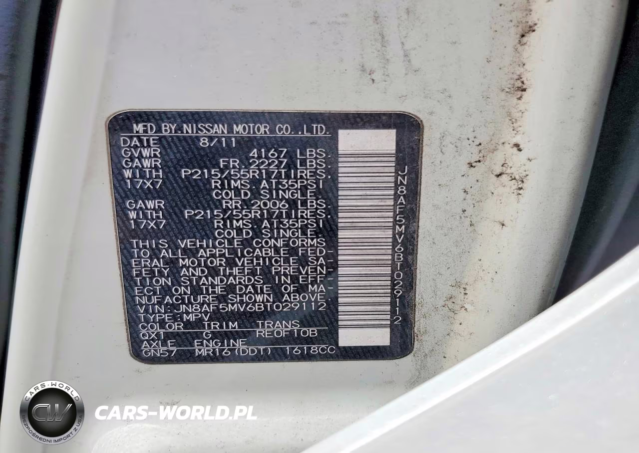 2011 Nissan Juke S VIN:JN8AF5MV6BT029112 - 13