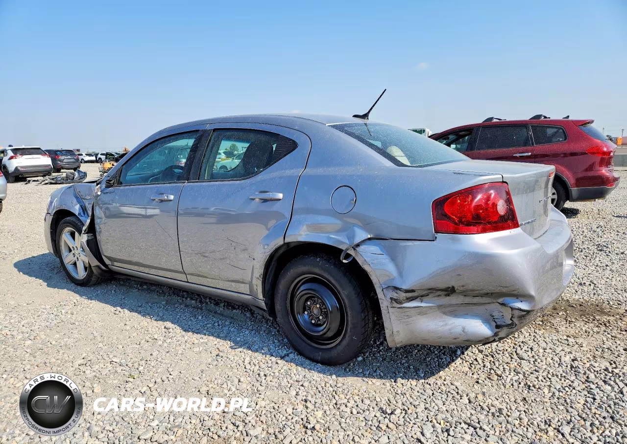 2013 Dodge Avenger Se VIN:1C3CDZAB6DN607233 - 2