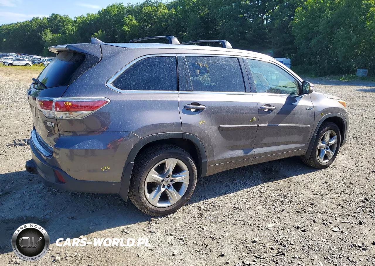 2015 Toyota Highlander Hybrid Limited VIN:5TDDCRFH7FS008676 - 3