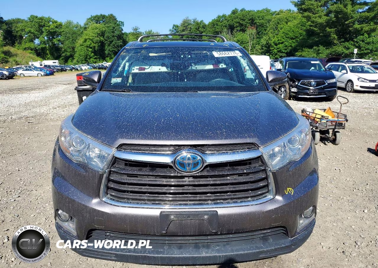 2015 Toyota Highlander Hybrid Limited VIN:5TDDCRFH7FS008676 - 5