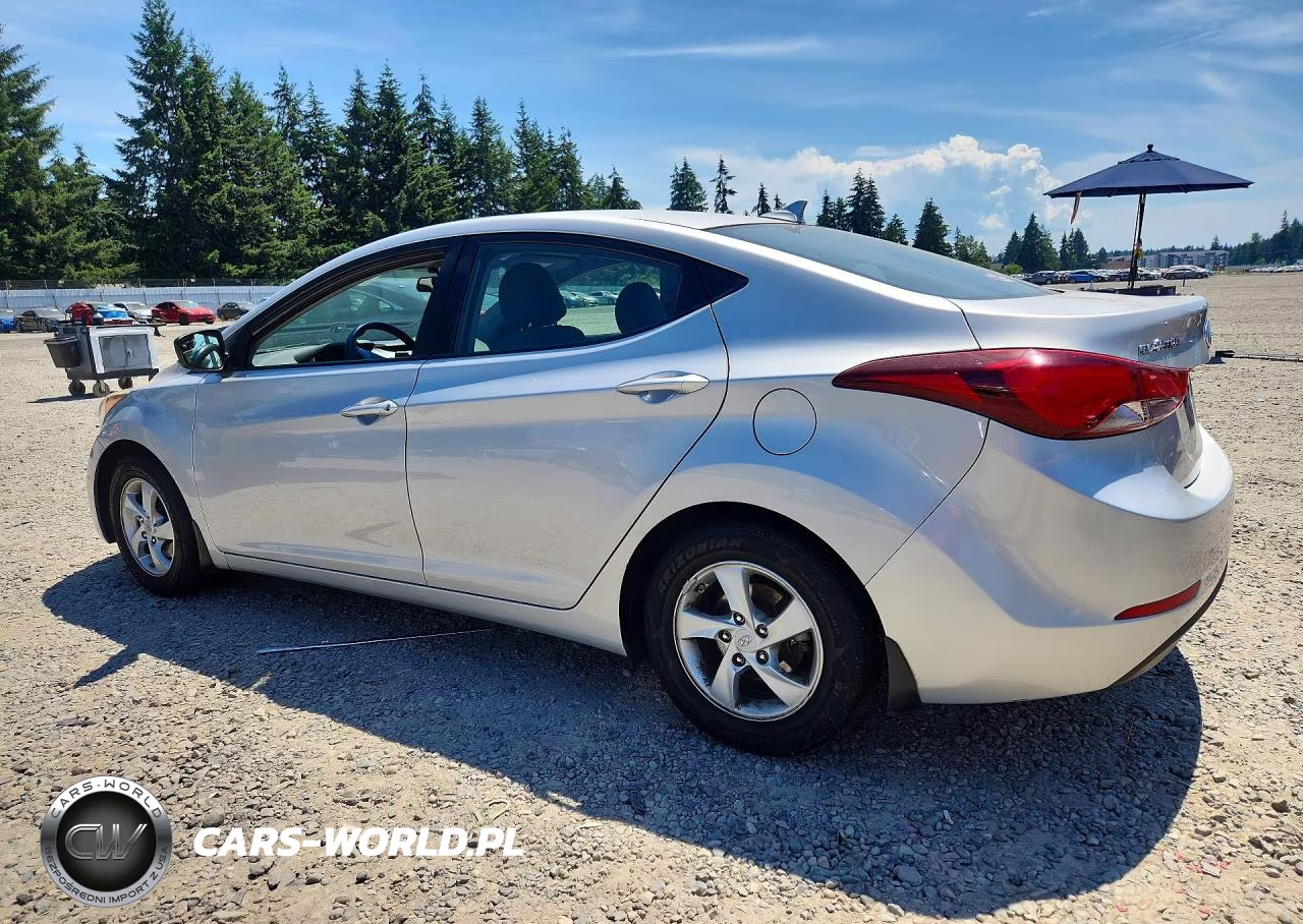 2015 Hyundai Elantra Se VIN:5NPDH4AE7FH646191 - 2