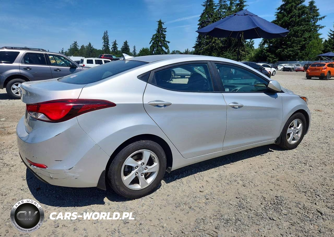 2015 Hyundai Elantra Se VIN:5NPDH4AE7FH646191 - 3