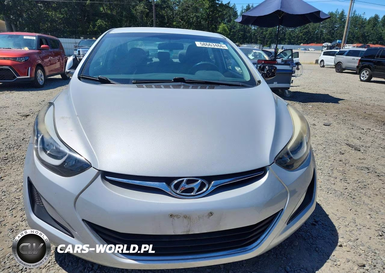 2015 Hyundai Elantra Se VIN:5NPDH4AE7FH646191 - 5