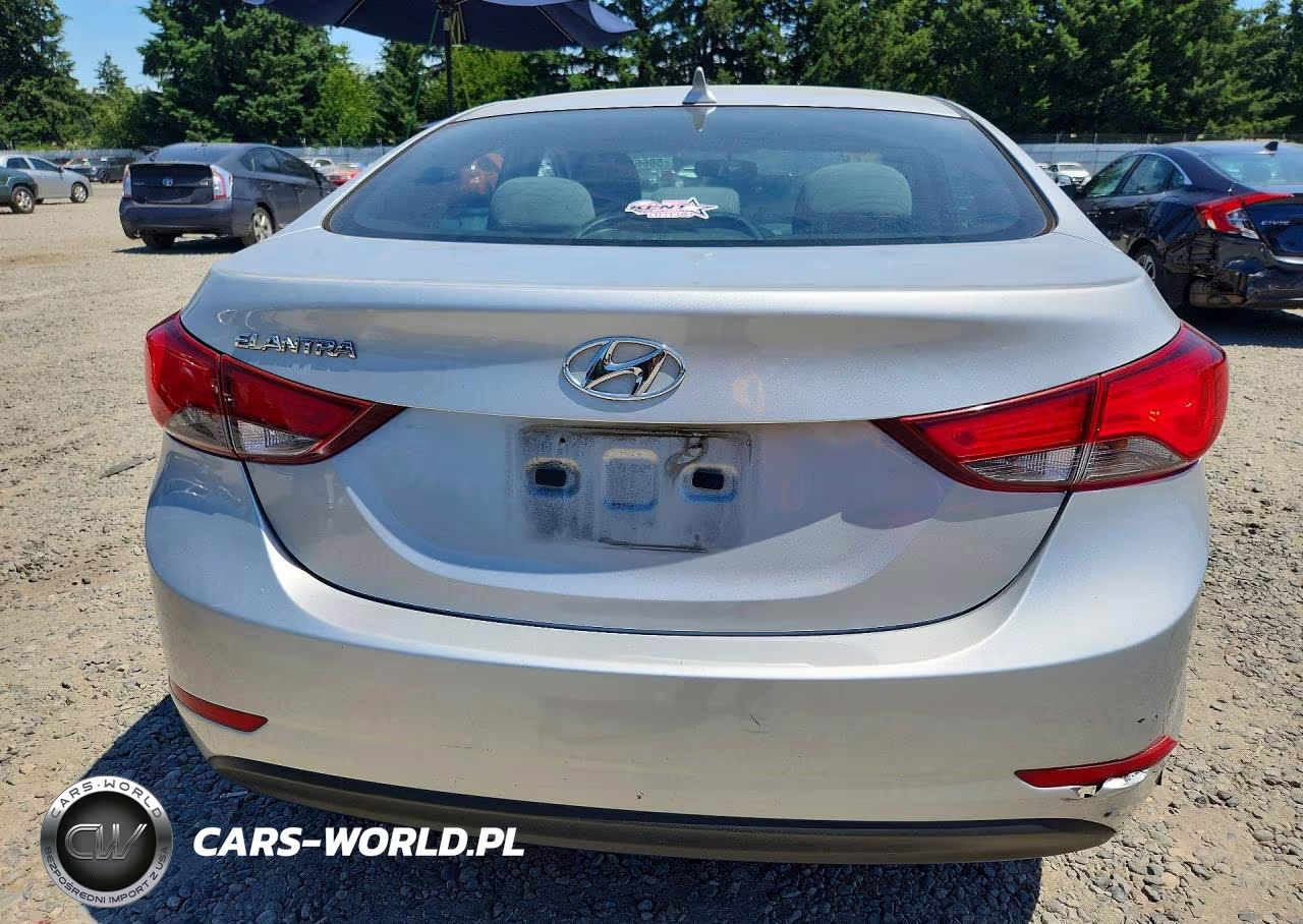 2015 Hyundai Elantra Se VIN:5NPDH4AE7FH646191 - 6