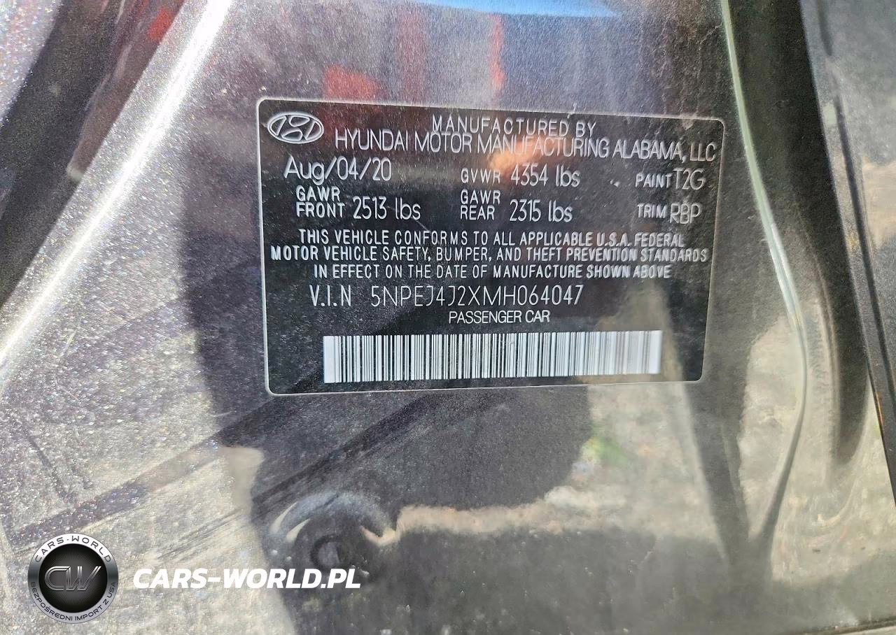 2021 Hyundai Sonata Sel Plus VIN:5NPEJ4J2XMH064047 - 12