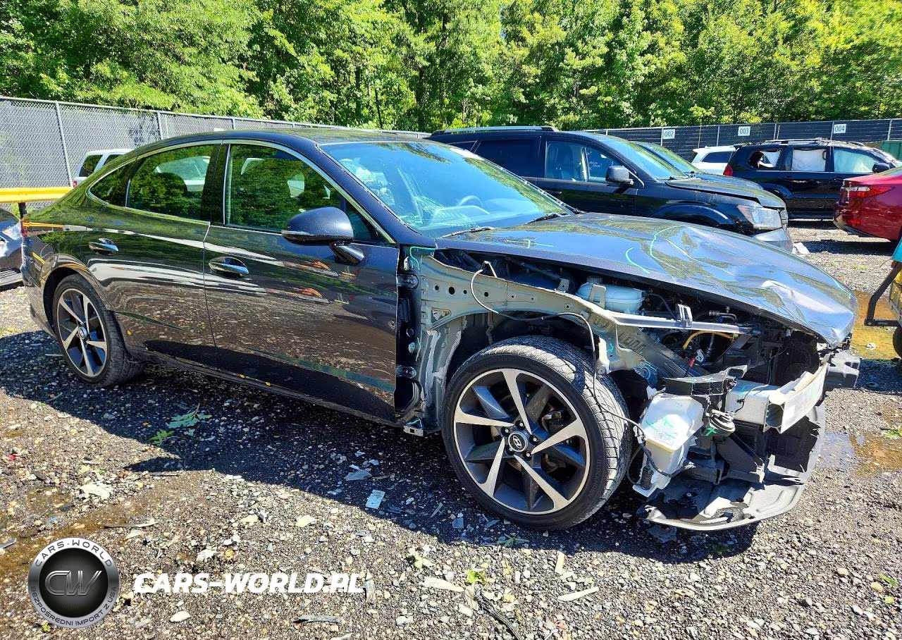 2021 Hyundai Sonata Sel Plus VIN:5NPEJ4J2XMH064047 - 4