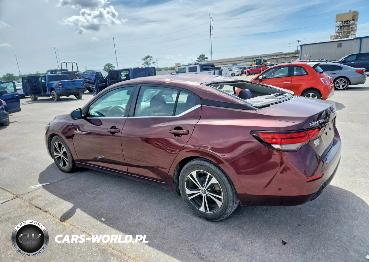 2021 Nissan Sentra Sv VIN:3N1AB8CV2MY221604 - 2