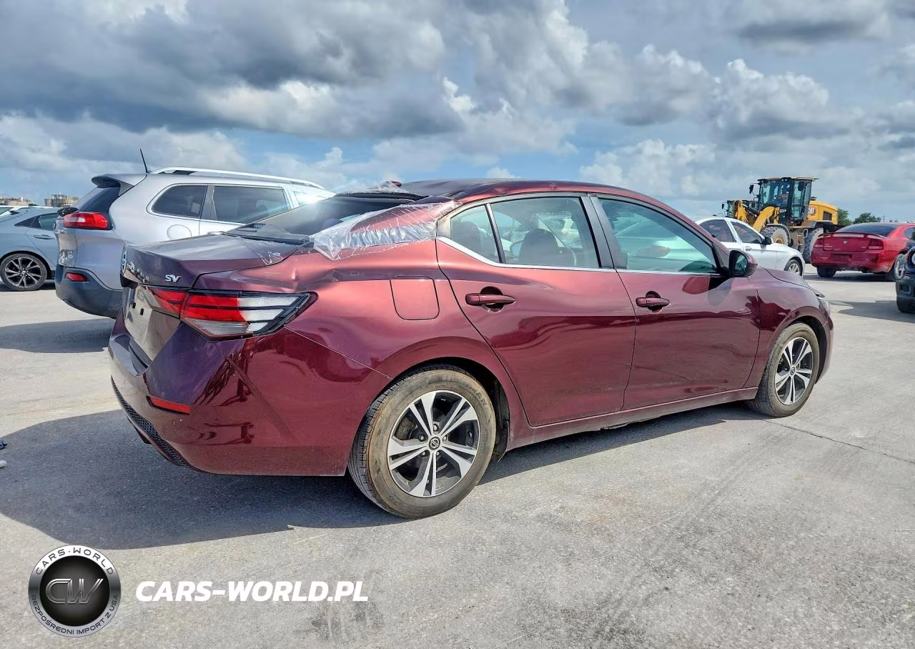 2021 Nissan Sentra Sv VIN:3N1AB8CV2MY221604 - 3