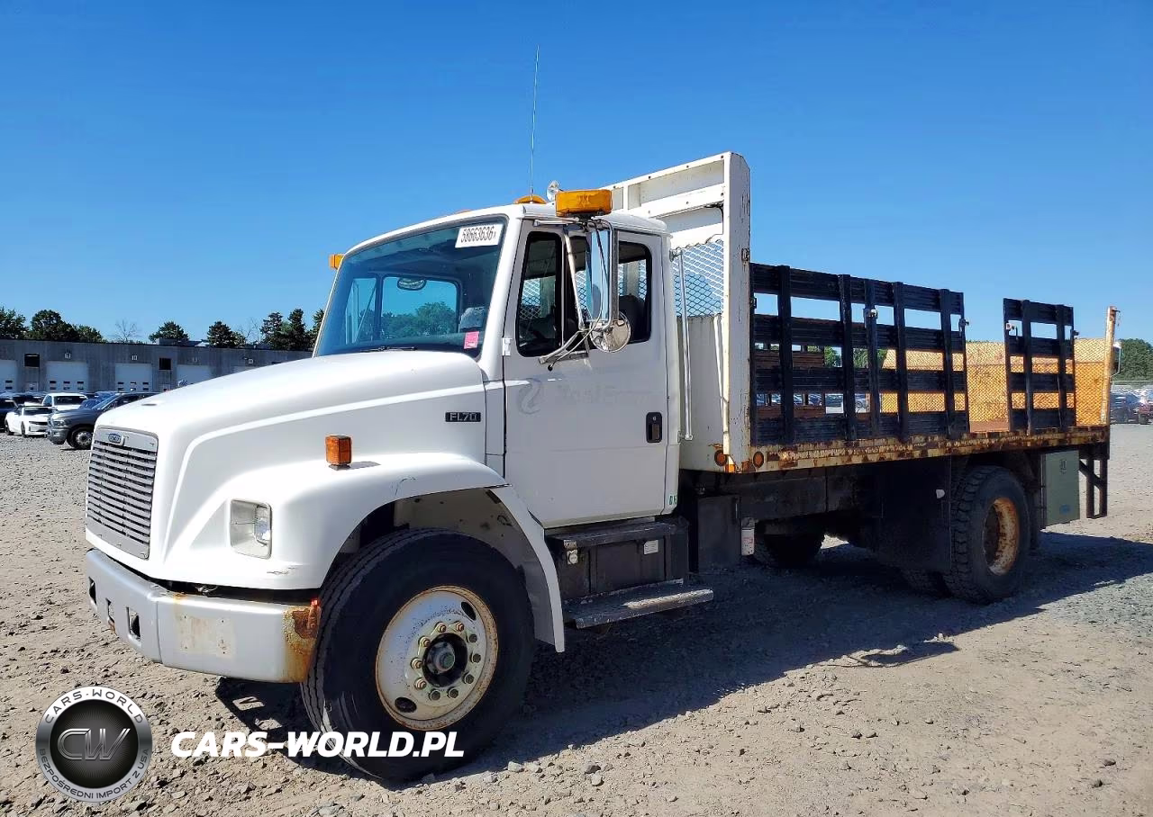 2000 Freightliner Fl70 Flatbed Truck VIN:1FV6HJBA9YHA90381 - 2