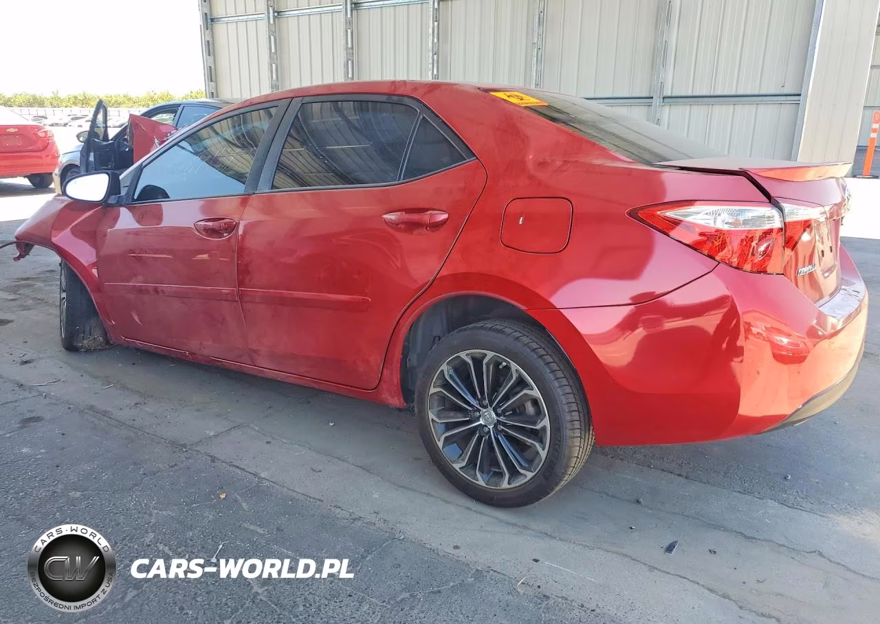 2015 Toyota Corolla S Plus VIN:5YFBURHE3FP349038 - 2