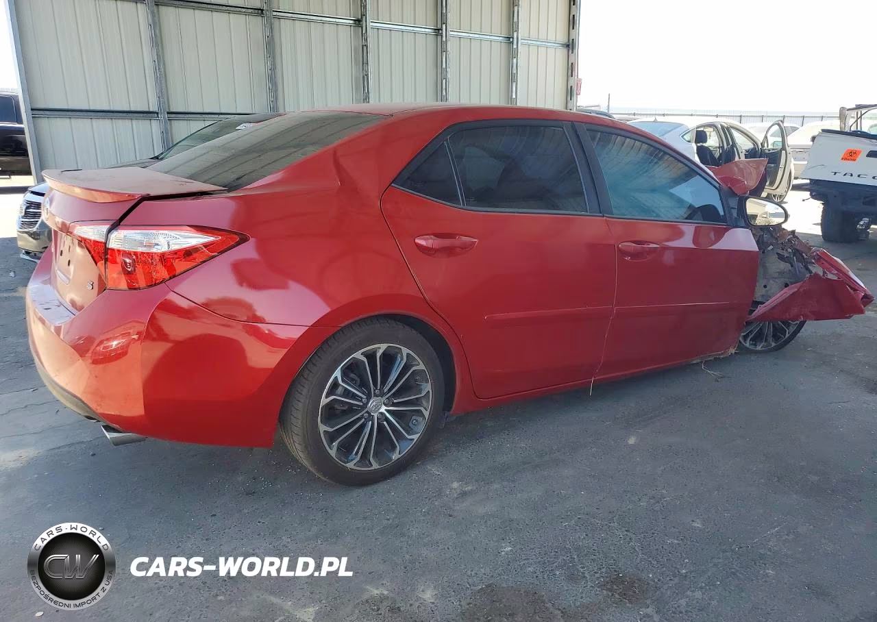 2015 Toyota Corolla S Plus VIN:5YFBURHE3FP349038 - 3