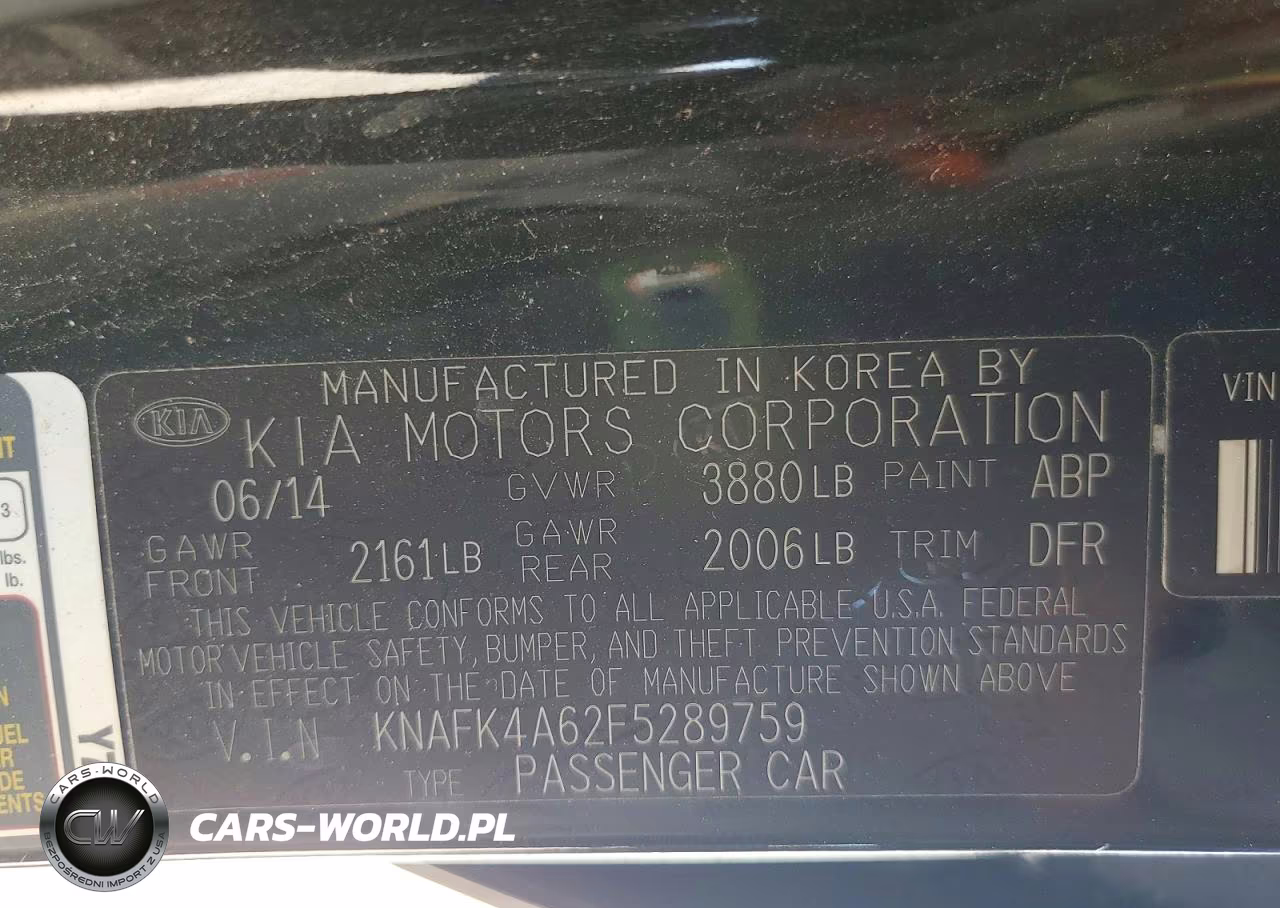 2015 Kia Forte Lx VIN:KNAFK4A62F5289759 - 12
