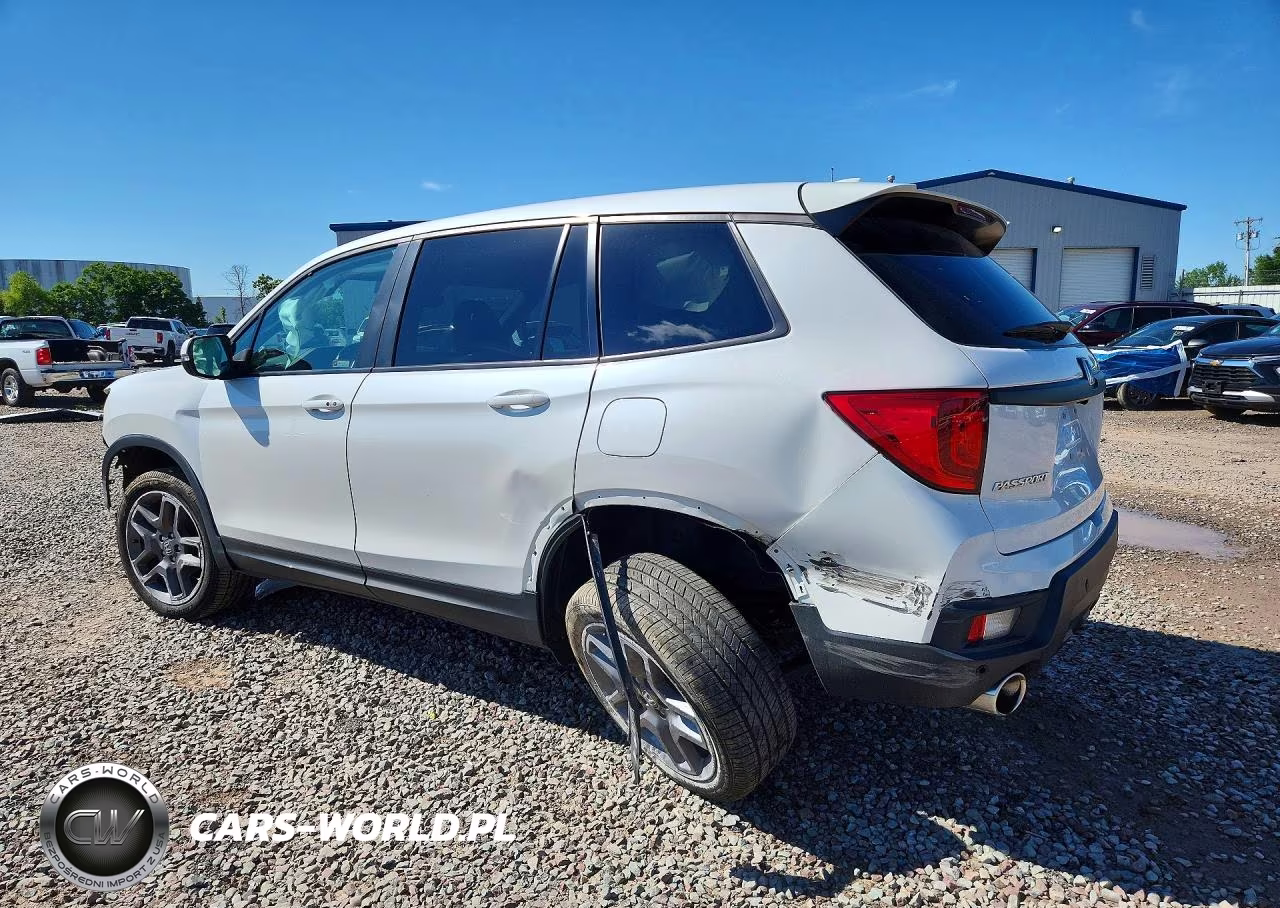 2023 Honda Passport Exl VIN:5FNYF8H57PB002758 - 2