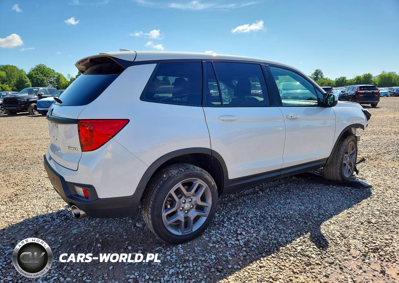2023 Honda Passport Exl VIN:5FNYF8H57PB002758 - 3