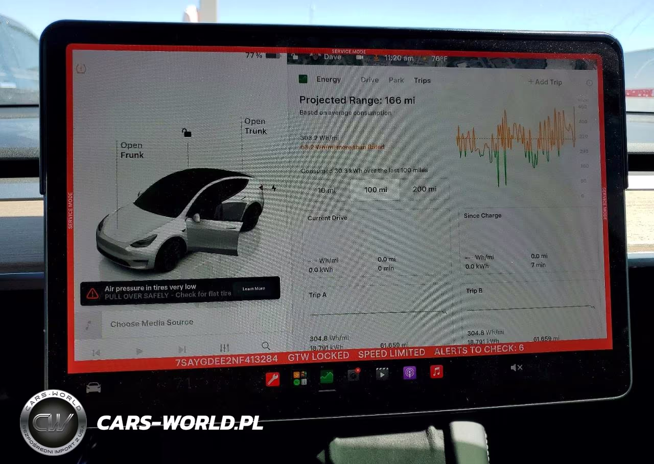 2022 Tesla Model Y VIN:7SAYGDEE2NF413284 - 9
