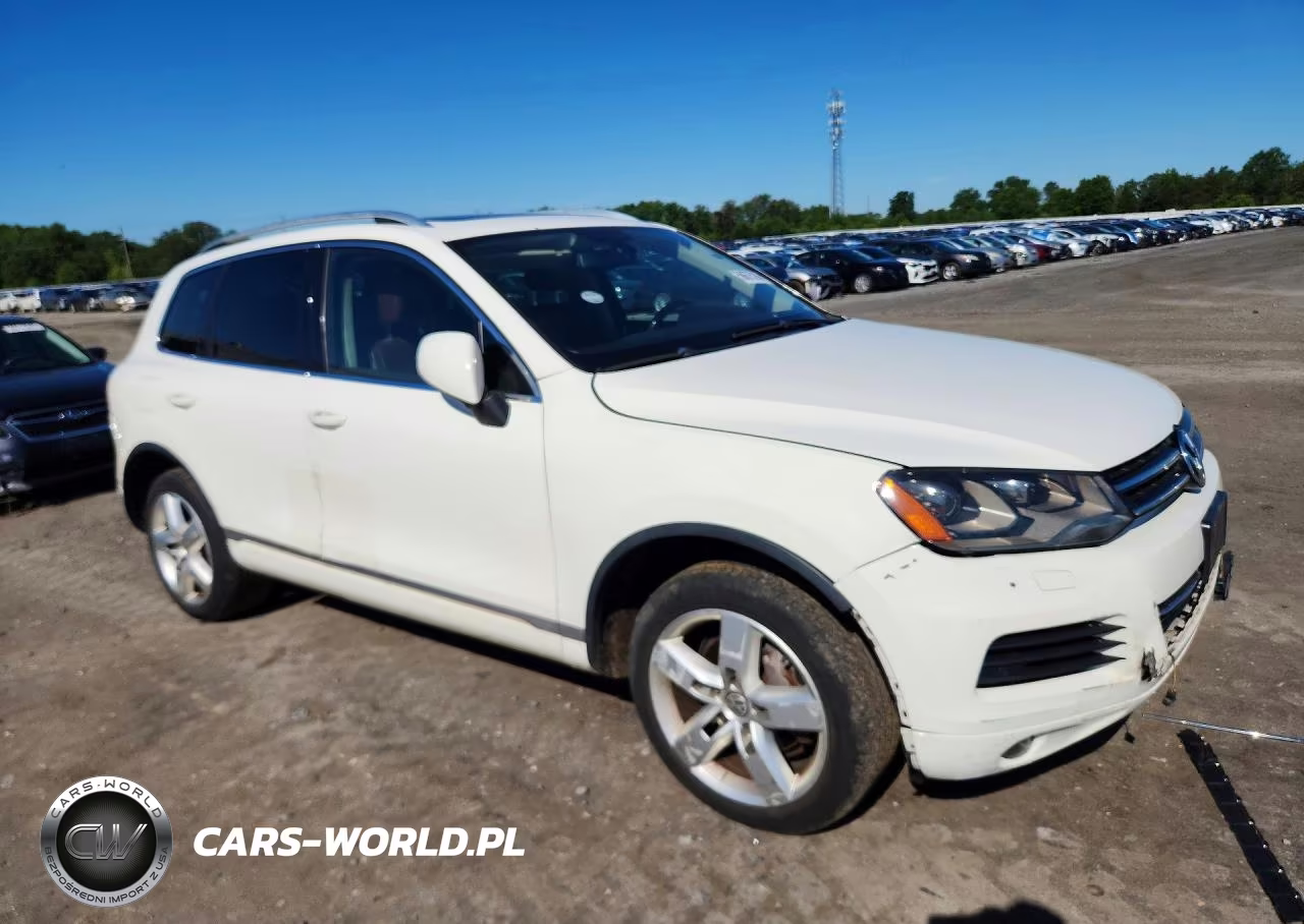 2012 Volkswagen Touareg V6 VIN:WVGFF9BP6CD001816 - 4