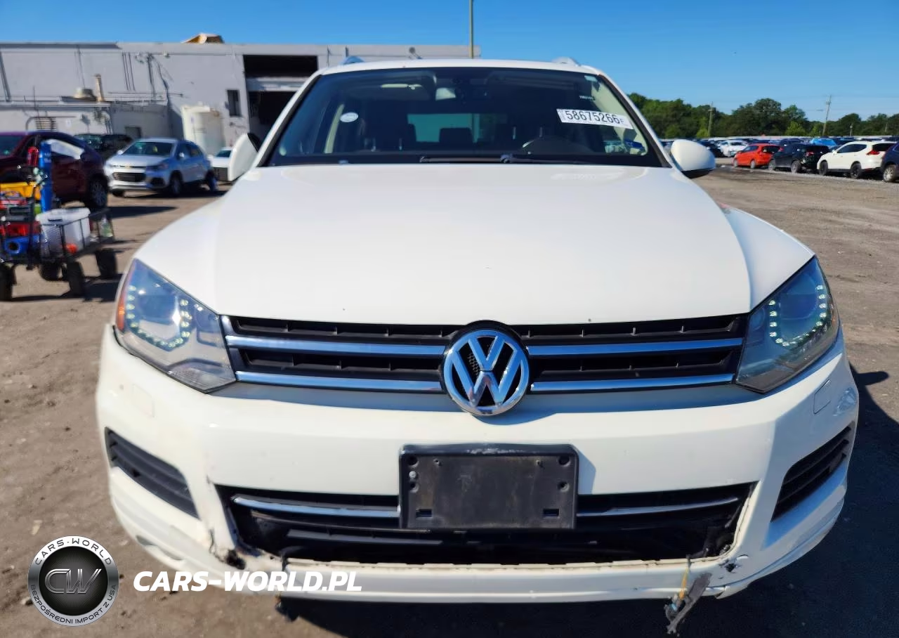 2012 Volkswagen Touareg V6 VIN:WVGFF9BP6CD001816 - 5