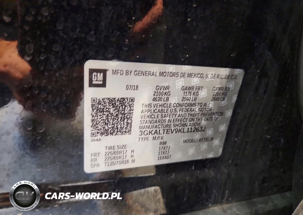 2019 GMC Terrain Sle VIN:3GKALTEV9KL112632 - 12