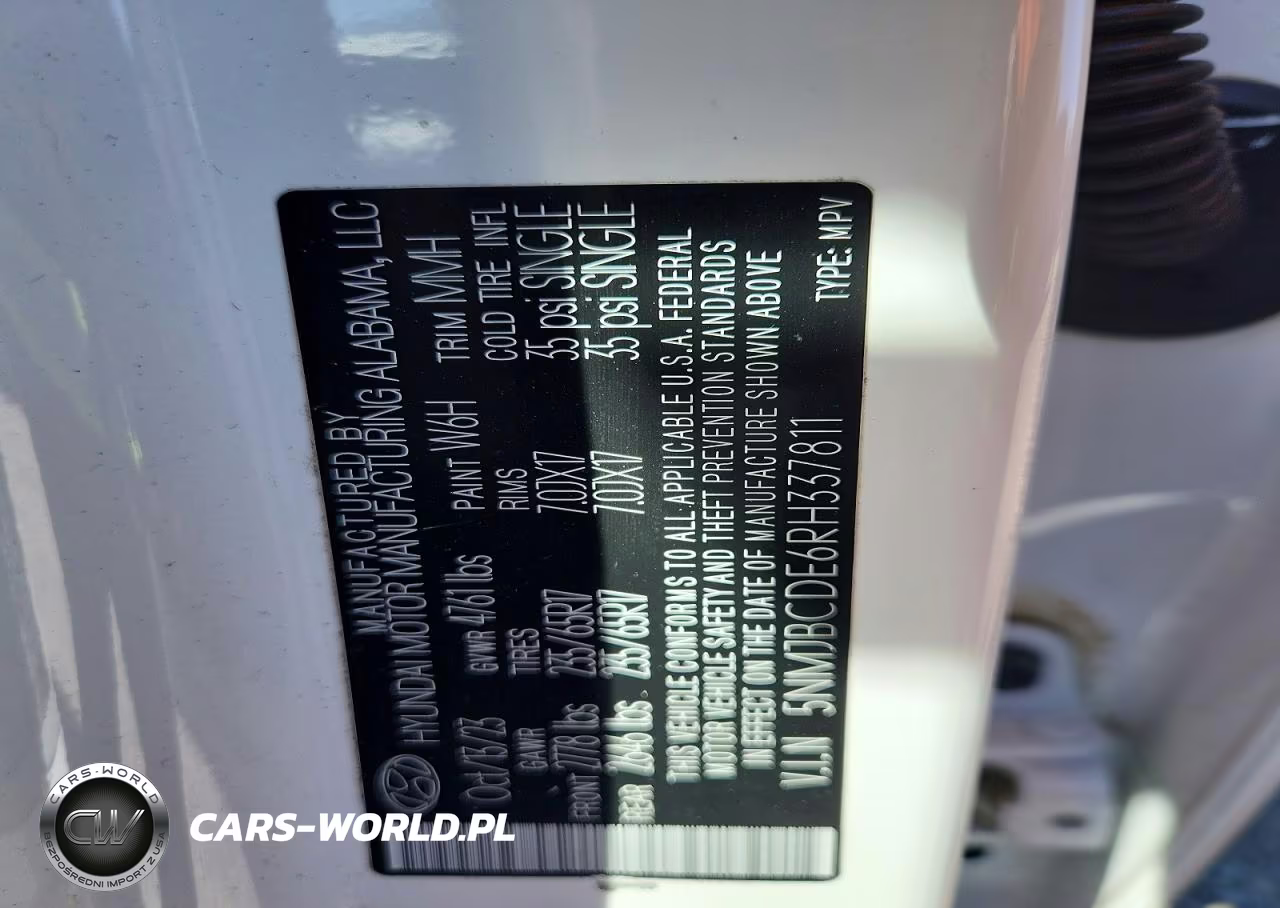 2024 Hyundai Tucson Sel VIN:5NMJBCDE6RH337811 - 14