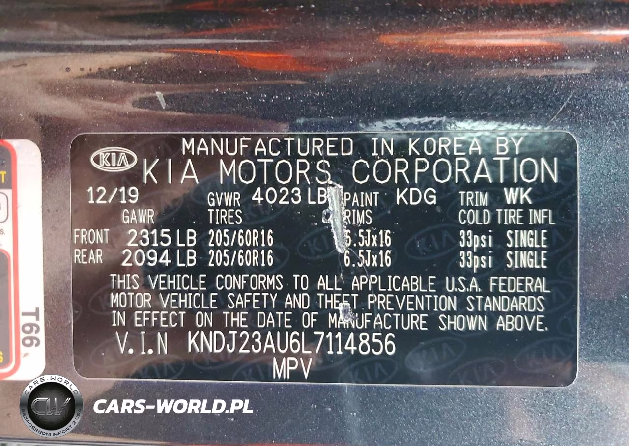 2020 Kia Soul S VIN:KNDJ23AU6L7114856 - 12