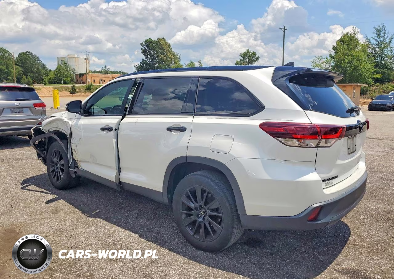 2019 Toyota Highlander Se VIN:5TDKZRFH6KS314381 - 2