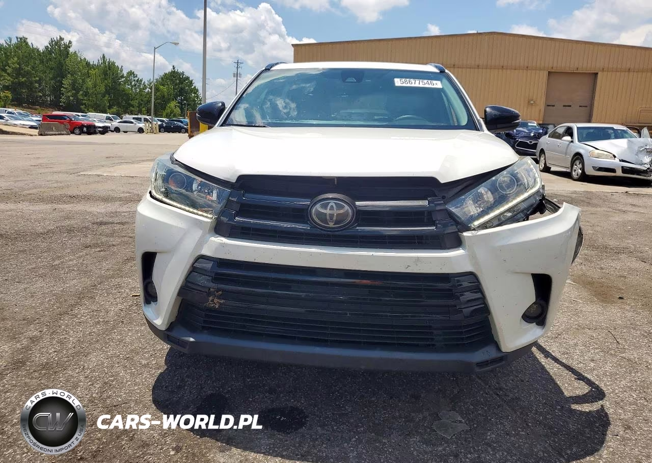 2019 Toyota Highlander Se VIN:5TDKZRFH6KS314381 - 5