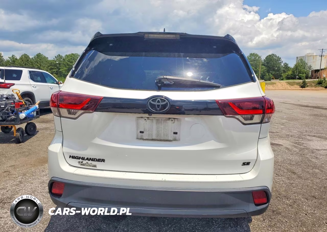 2019 Toyota Highlander Se VIN:5TDKZRFH6KS314381 - 6