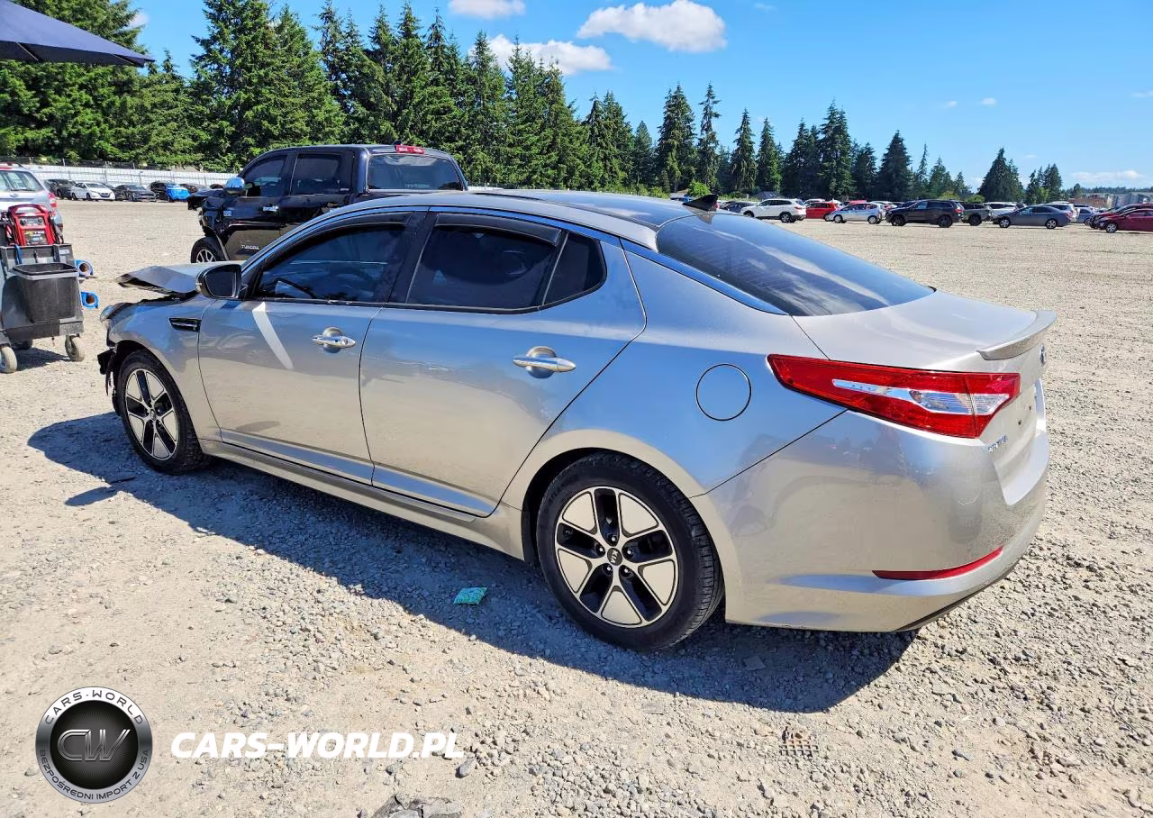 2013 Kia Optima Hybrid VIN:KNAGM4AD3D5057049 - 2