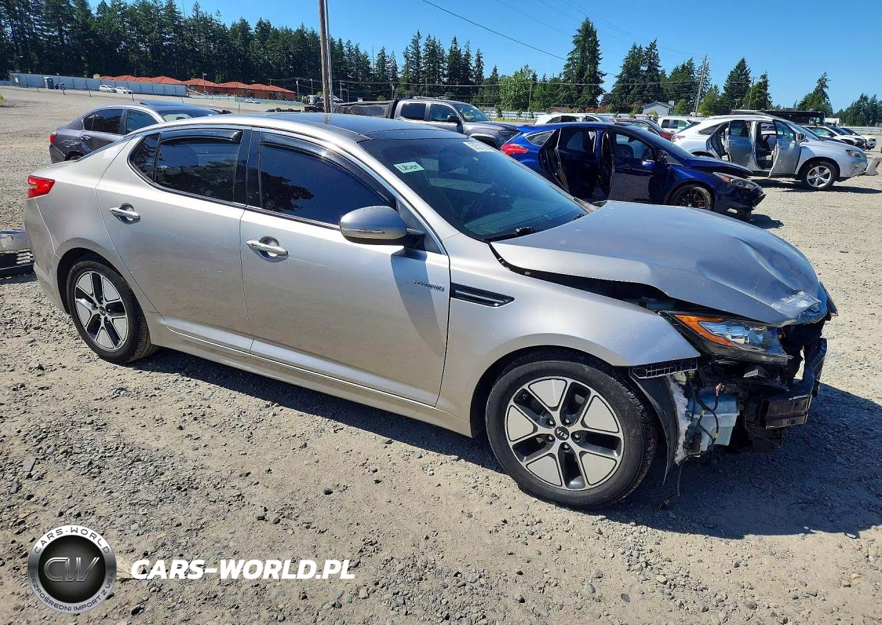 2013 Kia Optima Hybrid VIN:KNAGM4AD3D5057049 - 6