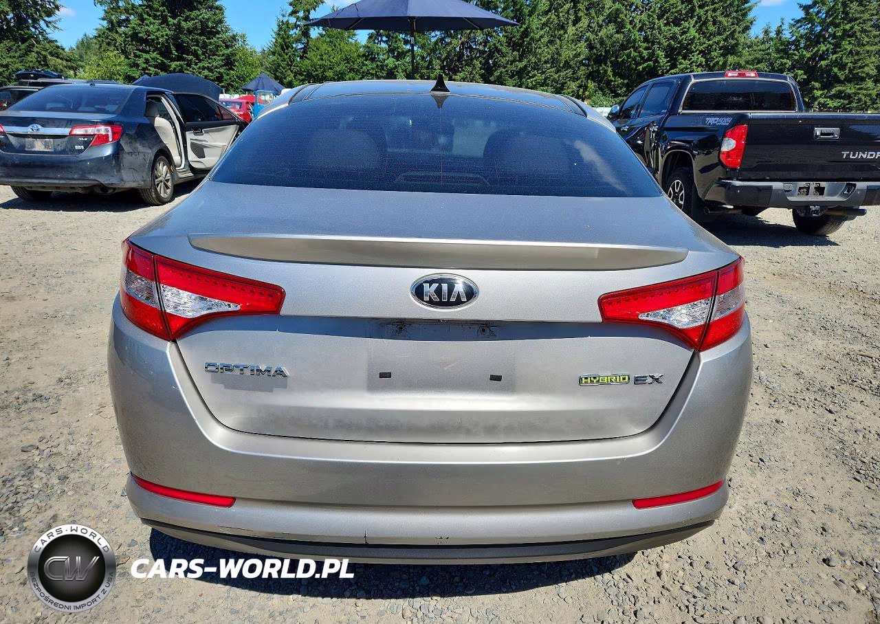 2013 Kia Optima Hybrid VIN:KNAGM4AD3D5057049 - 9