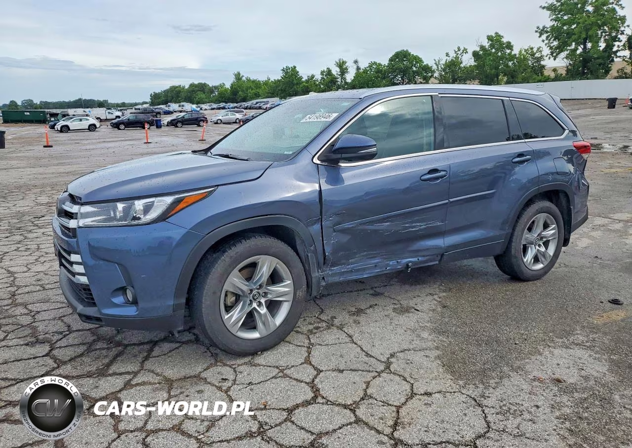 2018 Toyota Highlander Limited VIN:5TDDZRFH9JS887847 - 2