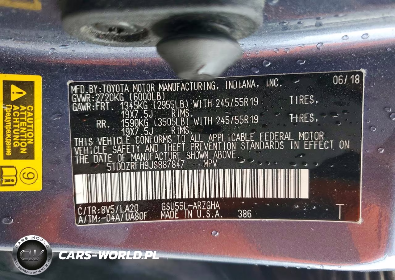 2018 Toyota Highlander Limited VIN:5TDDZRFH9JS887847 - 23