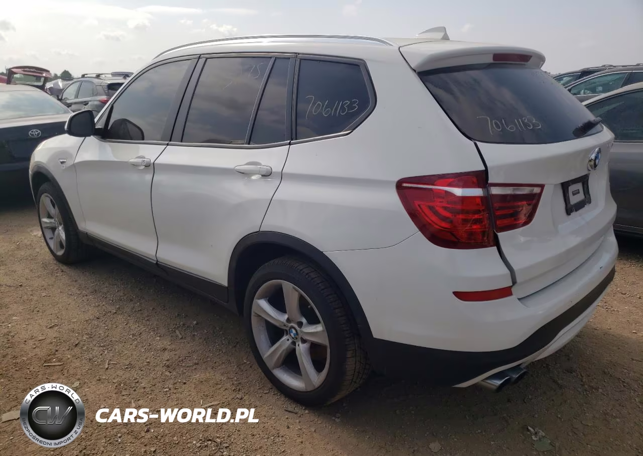 2017 BMW X3 xDrive28I VIN:5UXWX9C38H0T22069 - 2
