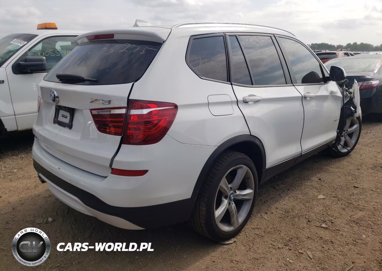 2017 BMW X3 xDrive28I VIN:5UXWX9C38H0T22069 - 3