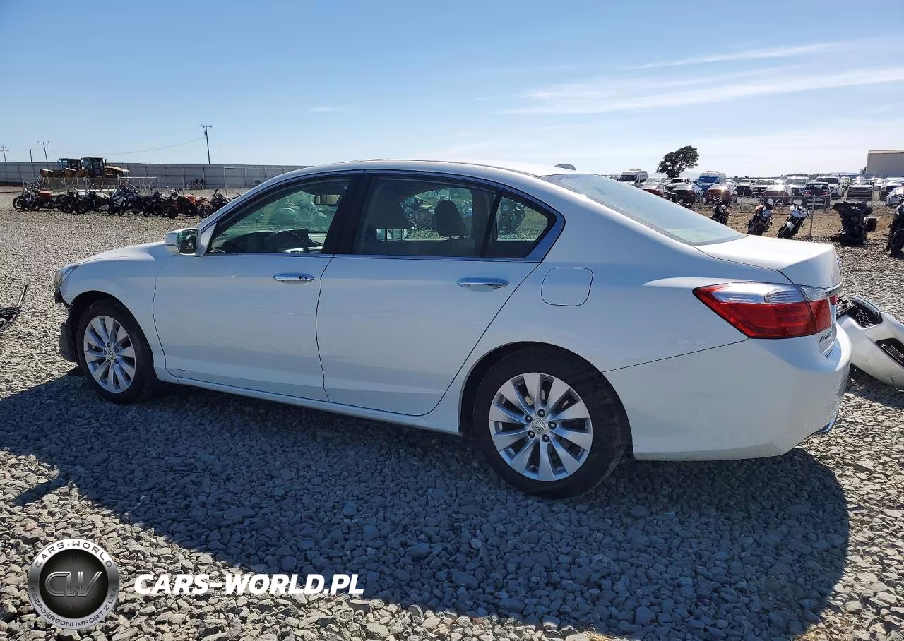 2013 HONDA ACCORD EXL VIN:1HGCR2F82DA068152 - 2