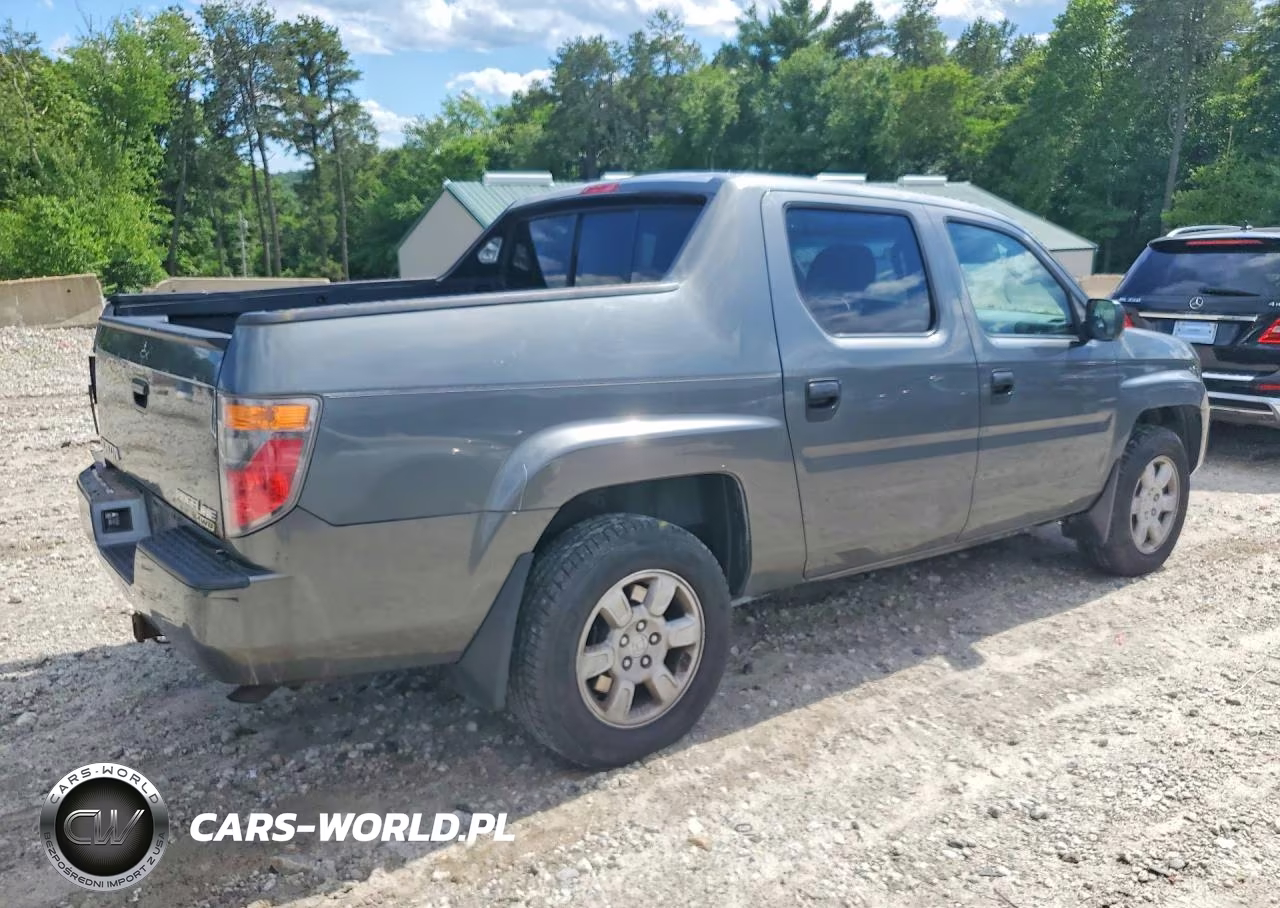 2008 Honda Ridgeline Rt VIN:2HJYK16298H531311 - 3