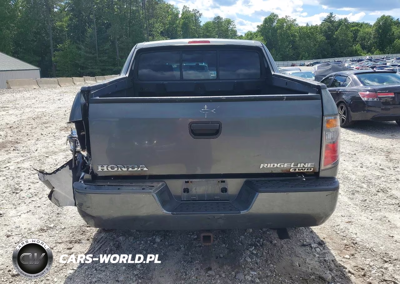 2008 Honda Ridgeline Rt VIN:2HJYK16298H531311 - 6