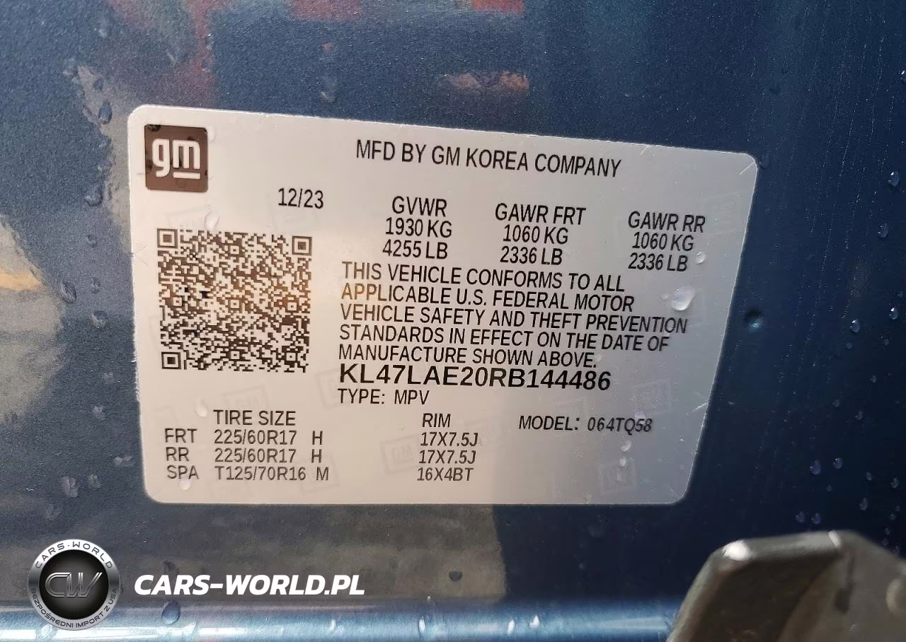 2024 Buick Envista Preferred VIN:KL47LAE20RB144486 - 12