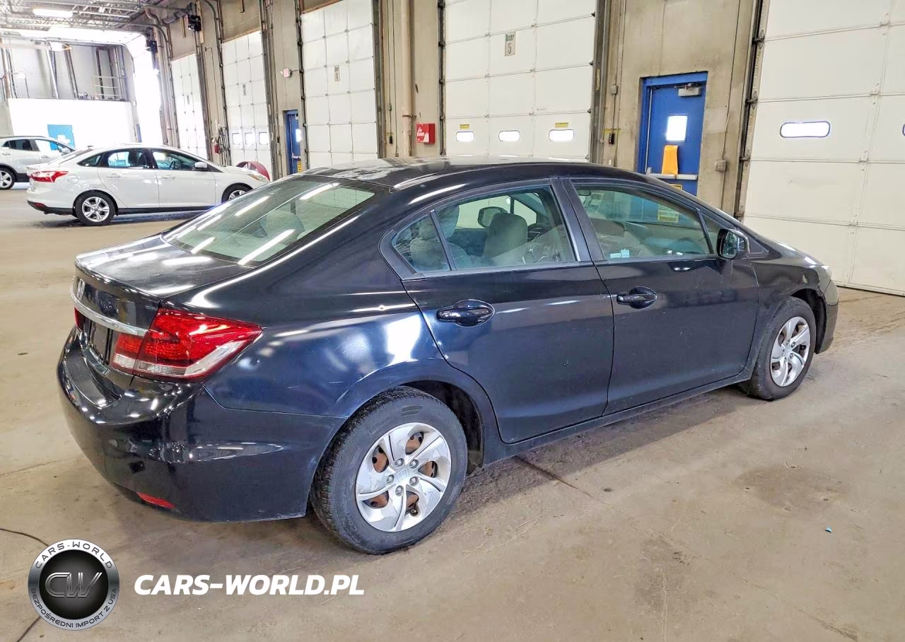 2013 Honda Civic Lx VIN:2HGFB2F54DH514696 - 3