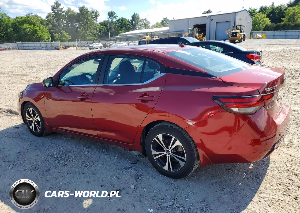2020 Nissan Sentra Sv VIN:3N1AB8CV6LY234323 - 2