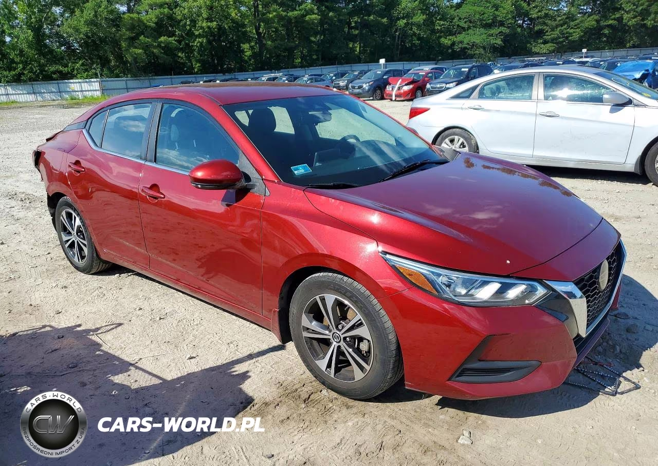 2020 Nissan Sentra Sv VIN:3N1AB8CV6LY234323 - 4