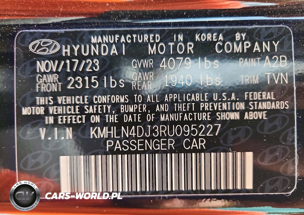 2024 Hyundai Elantra Limited VIN:KMHLN4DJ3RU095227 - 12